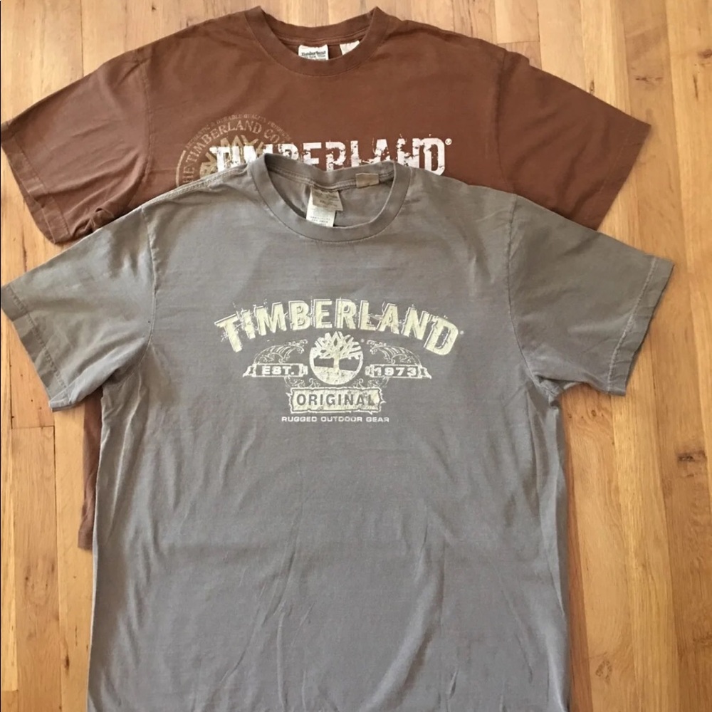 Two Timberland T shirts Bundle XXL